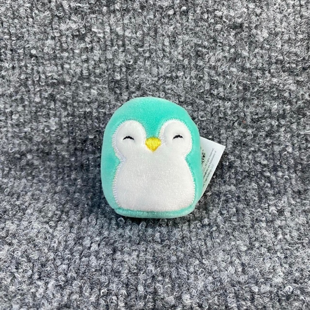 SQUISHVILLE TANNER TEAL GREEN BLUE PENGUIN MICRO SV STUFFED PLUSH TOY